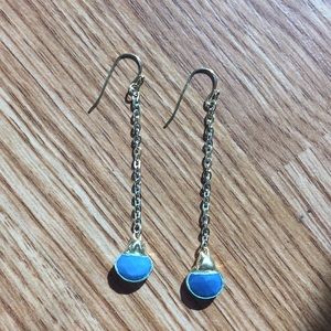 Handmade 24k gold plated semiprecious stone